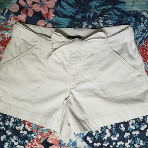 Dear John White Shorts size 30 Bow Embellishment